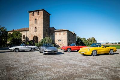 Alfa Romeo Spider, bialbero e colline